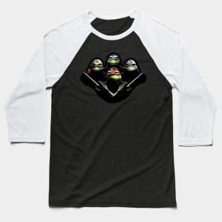 Queen Ninja Turtles Baseball T-Shirt